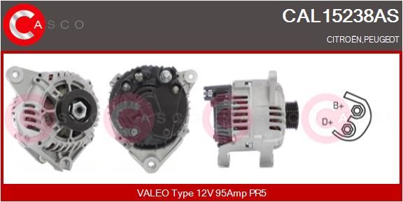 CASCO Generaator CAL15238AS
