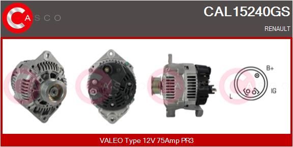 CASCO Generaator CAL15240GS