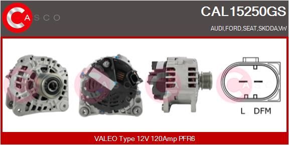 CASCO Generaator CAL15250GS