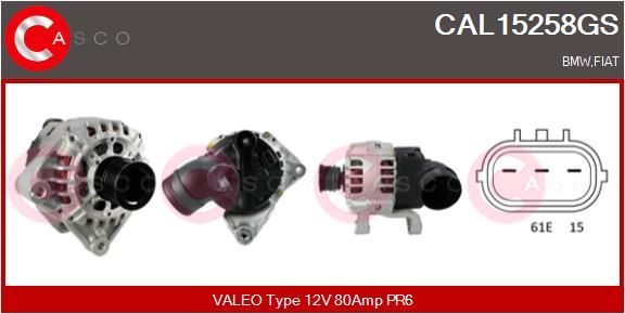 CASCO Generaator CAL15258GS