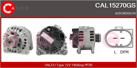 CASCO Generaator CAL15270GS