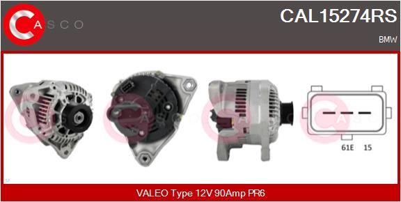 CASCO Generaator CAL15274RS