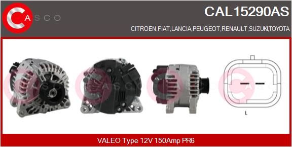 CASCO Generaator CAL15290AS
