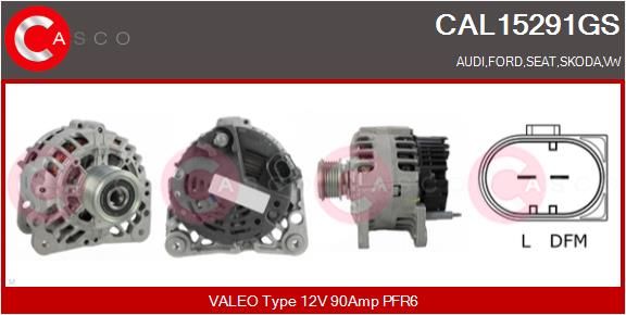 CASCO Generaator CAL15291GS