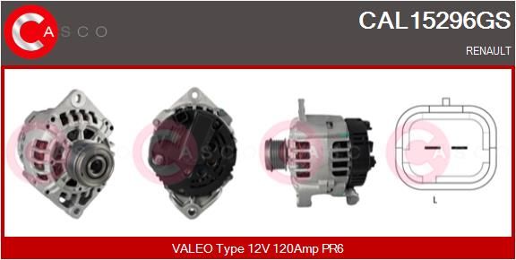 CASCO Generaator CAL15296GS