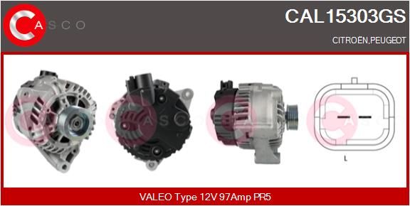CASCO Generaator CAL15303GS