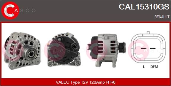 CASCO Generaator CAL15310GS