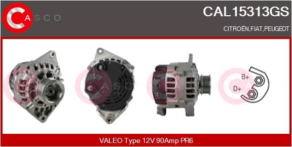 CASCO Generaator CAL15313GS