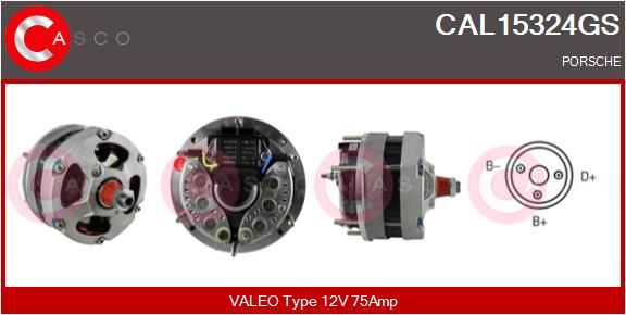 CASCO Generaator CAL15324GS