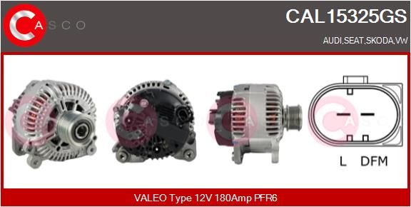 CASCO Generaator CAL15325GS