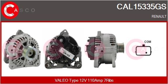 CASCO Generaator CAL15335GS