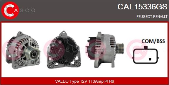 CASCO Generaator CAL15336GS