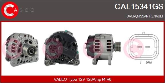 CASCO Generaator CAL15341GS