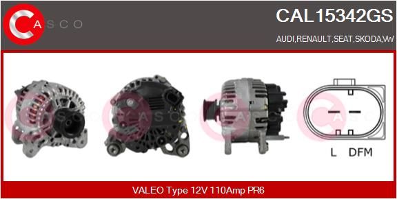 CASCO Generaator CAL15342GS