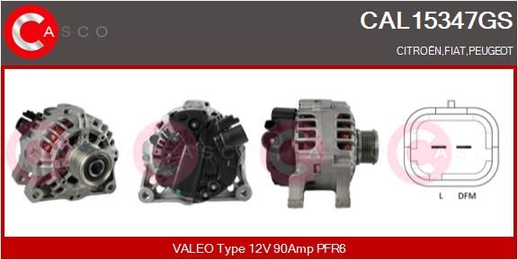 CASCO Generaator CAL15347GS