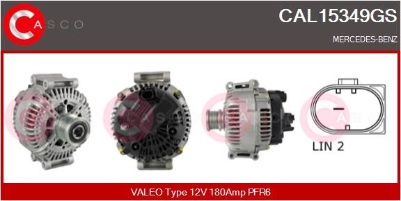 CASCO Generaator CAL15349GS
