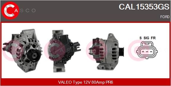 CASCO Генератор CAL15353GS