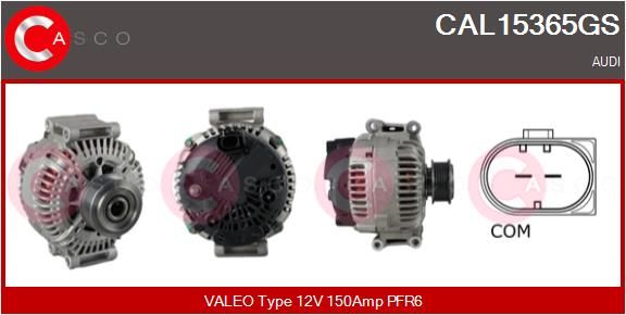 CASCO Generaator CAL15365GS