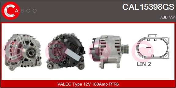 CASCO Generaator CAL15398GS