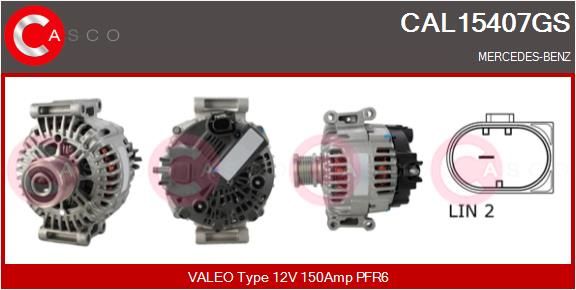 CASCO Generaator CAL15407GS