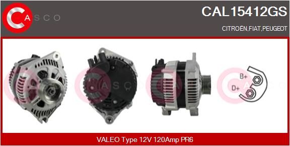 CASCO Generaator CAL15412GS