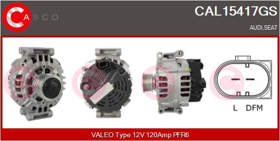 CASCO Generaator CAL15417GS