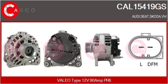 CASCO Generaator CAL15419GS