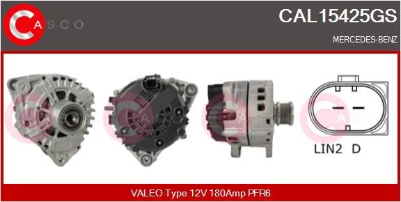 CASCO Generaator CAL15425GS