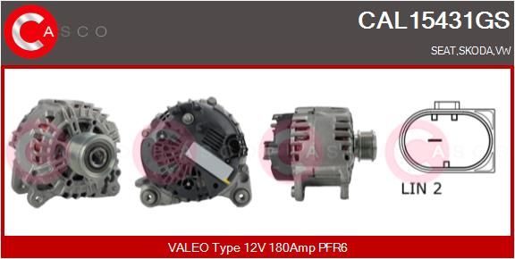 CASCO Generaator CAL15431GS