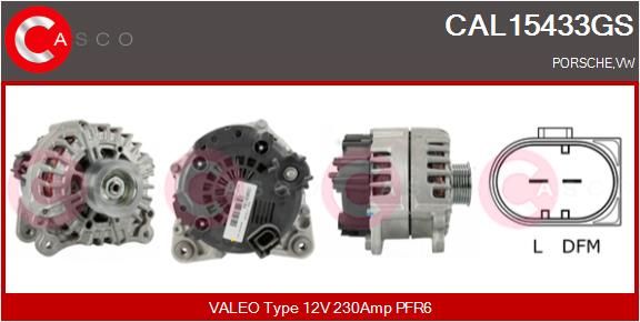 CASCO Generaator CAL15433GS