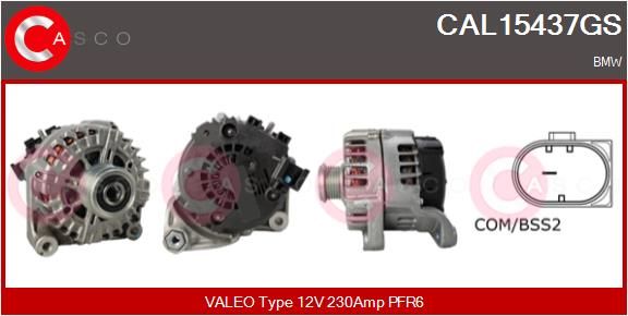 CASCO Generaator CAL15437GS