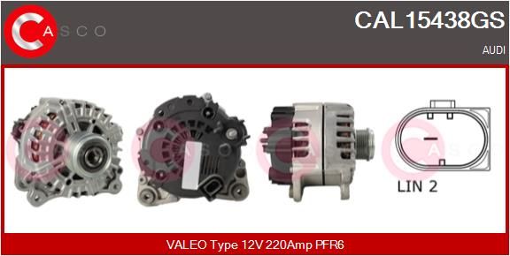CASCO Generaator CAL15438GS