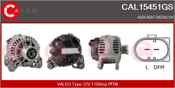 CASCO Generaator CAL15451GS