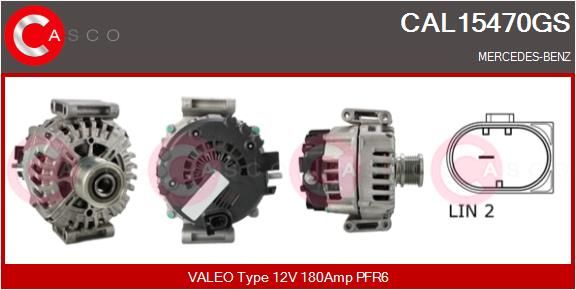 CASCO Generaator CAL15470GS
