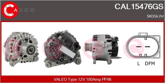 CASCO Generaator CAL15476GS
