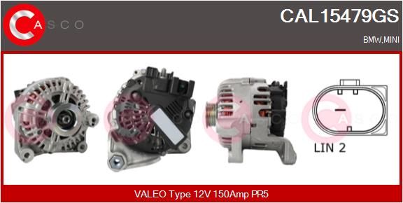 CASCO Generaator CAL15479GS