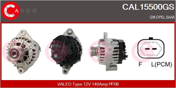 CASCO Generaator CAL15500GS
