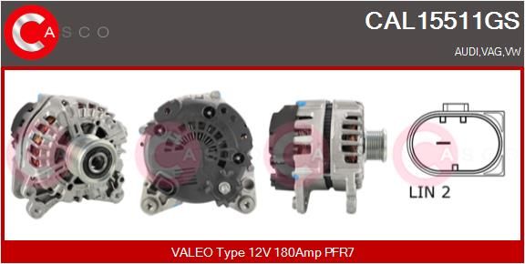 CASCO Generaator CAL15511GS