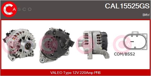 CASCO Generaator CAL15525GS