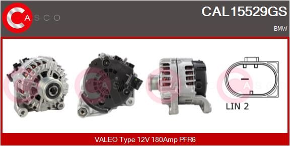 CASCO Generaator CAL15529GS