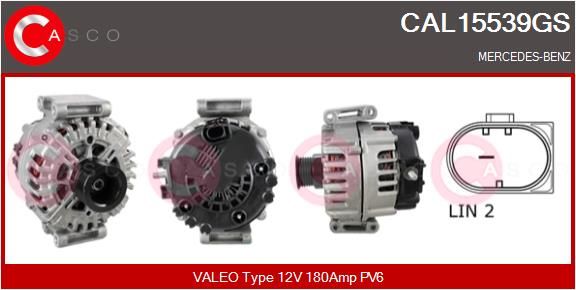 CASCO Generaator CAL15539GS