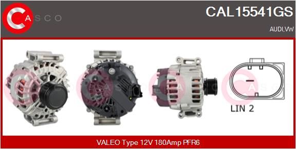 CASCO Generaator CAL15541GS