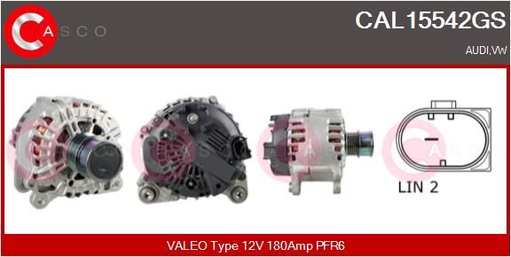 CASCO Generaator CAL15542GS