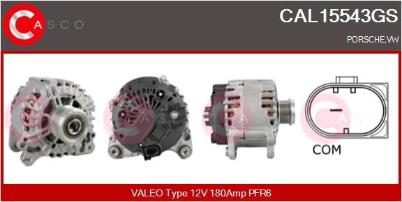 CASCO Generaator CAL15543GS