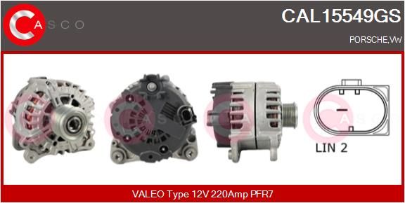 CASCO Generaator CAL15549GS