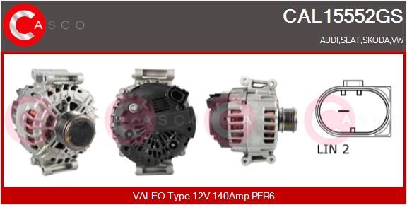 CASCO Generaator CAL15552GS