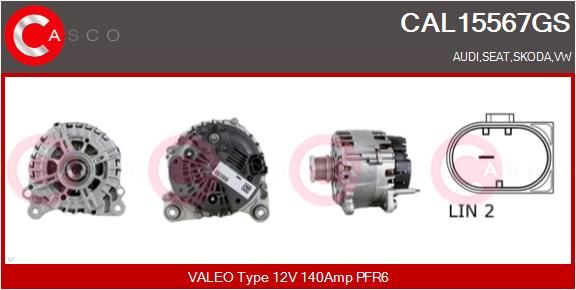CASCO Generaator CAL15567GS