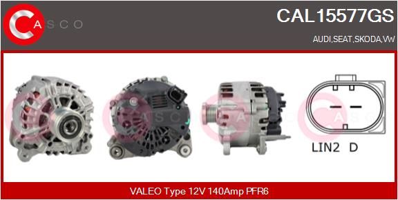 CASCO Generaator CAL15577GS