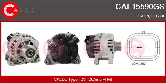 CASCO Generaator CAL15590GS