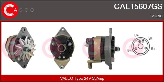CASCO Generaator CAL15607GS